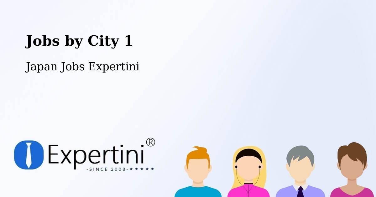 City Jobs in Japan - Expertini