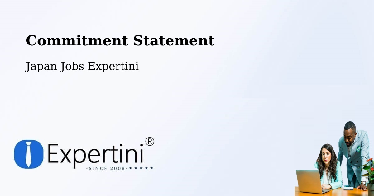 Corporate Commitment – Semboku Shi - Japan Jobs Expertini