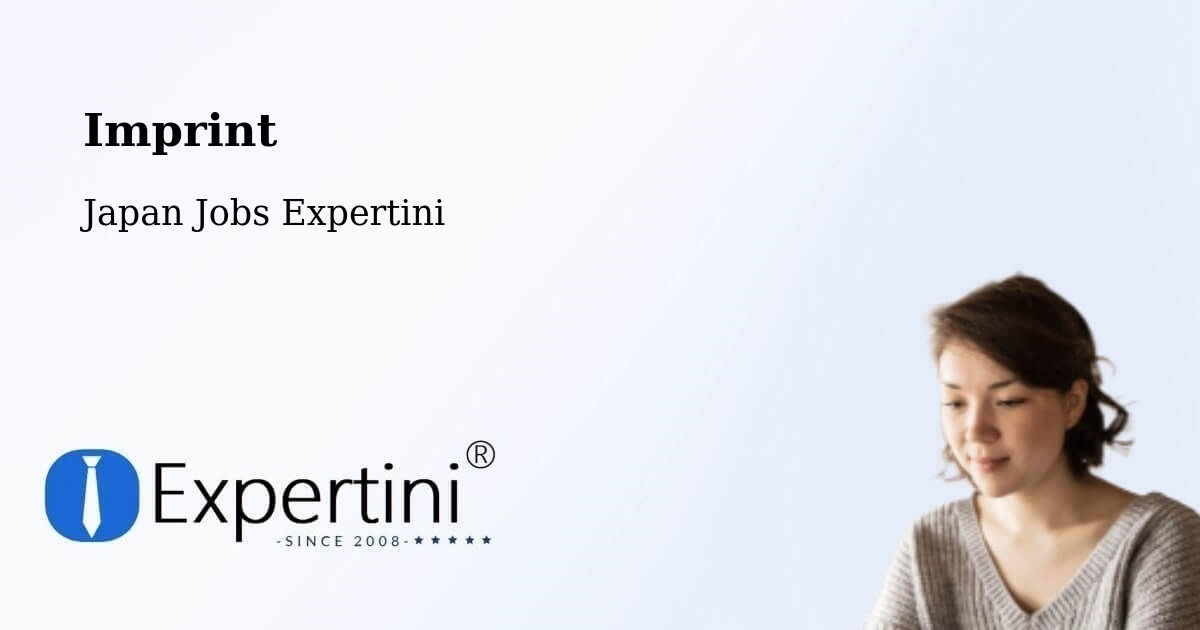 Imprint – Semboku Shi - Japan Jobs Expertini